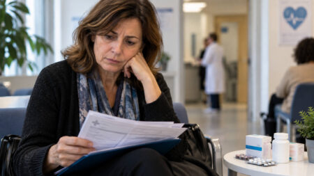 Chi soffre di depressione può avere l’invalidità? Ecco quali tutele sono previste Donna con depressione consulta documenti medici per l’invalidità civile