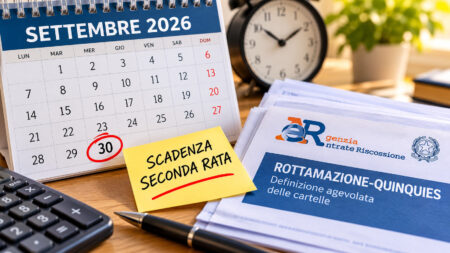 Rottamazione-quinquies, attenzione alla prossima scadenza: chi rischia di perdere i benefici Rottamazione quinquies, seconda rata in scadenza il 30 settembre 2026