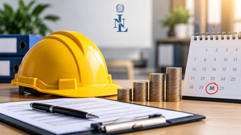 Sicurezza sul lavoro, sanzioni INL e pagamento entro 30 giorni