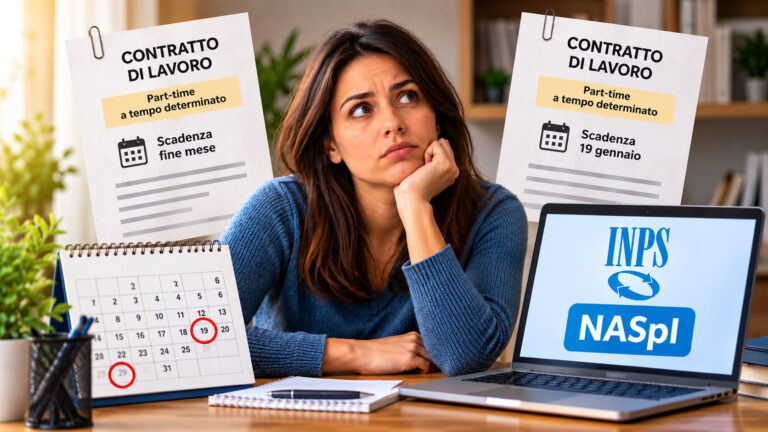 NASpI con due lavori part-time, c’è un errore che può farti perdere soldi Lavoratrice con due contratti part-time a tempo determinato verifica la possibilità di richiedere la NASpI alla scadenza di uno dei rapporti.