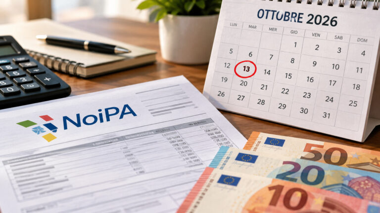 Stipendi NoiPA ottobre 2026, oggi emissione urgente: chi riceve gli arretrati e chi resta escluso Stipendi NoiPA ottobre 2026, emissione urgente del 13 ottobre per arretrati e conguagli