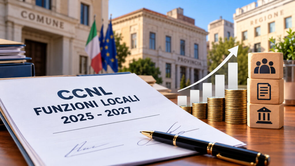 Nuovo CCNL Enti Locali, firma definitiva: aumenti di stipendio e arretrati per oltre 400mila dipendenti Nuovo CCNL Enti Locali 2025-2027, firma definitiva del contratto con aumenti di stipendio e arretrati per i dipendenti pubblici