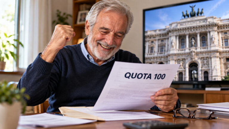 Quota 100, la Cassazione dà ragione ai pensionati: stop alle maxi richieste dell’INPS Pensionato soddisfatto dopo la sentenza della Cassazione su Quota 100 e il divieto di cumulo con i redditi da lavoro